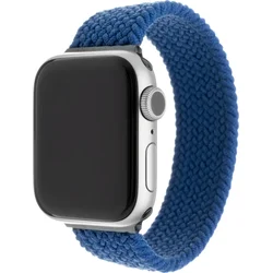 Nylonový remienok FIXED pre Apple Watch 38/40/41 mm, veľkosť XL, modrý