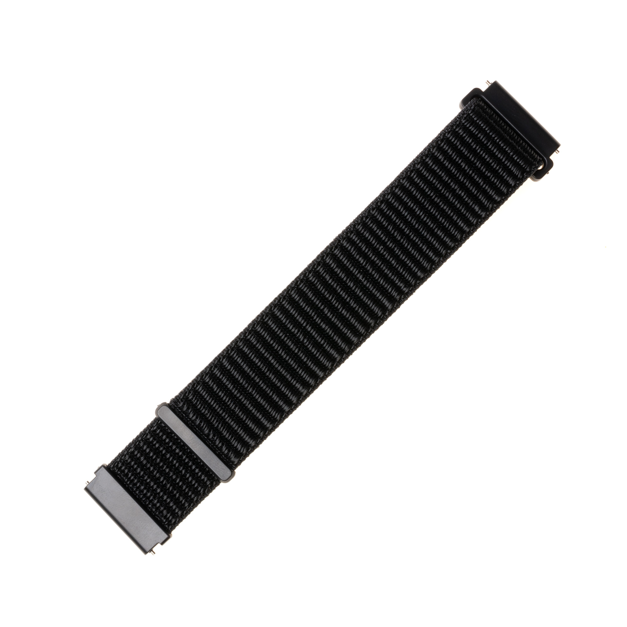 Nylonový remienok FIXED s rýchloupínaním 22 mm pre inteligentné hodinky, čierny