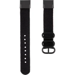 Nylonový remienok Tactical 815 pre Garmin Fenix 5S/6S/7S QuickFit 20 mm Black - Black