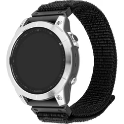 Nylonový športový remienok FIXED pre Garmin QuickFit 26 mm, čierny