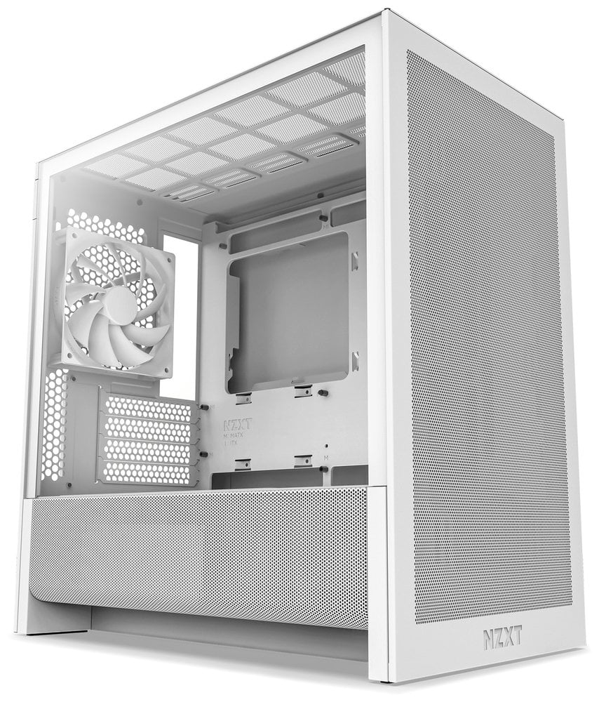 NZXT H3 Flow, bílá