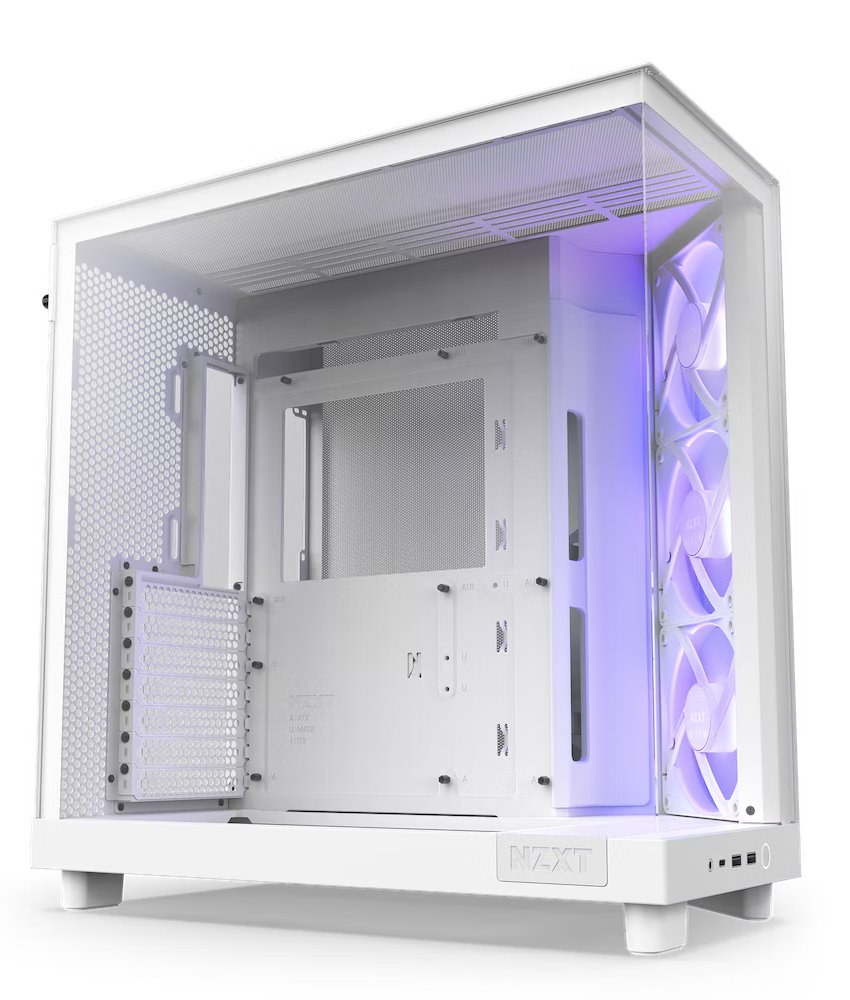 NZXT H6 Flow RGB, biela