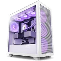 NZXT H7 Flow RGB, bílá
