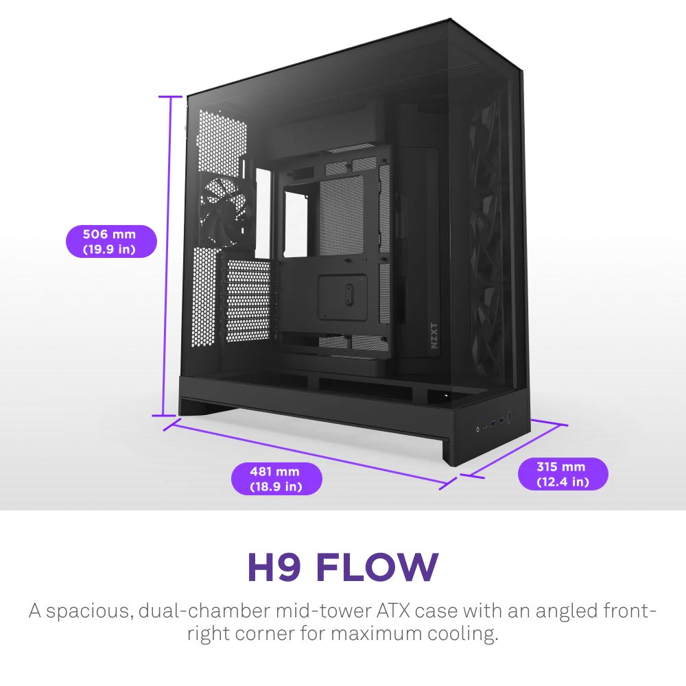 NZXT H9 Flow