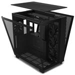NZXT H9 Flow, černá