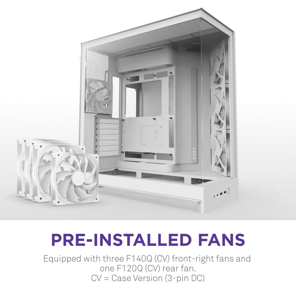 NZXT H9 Flow White