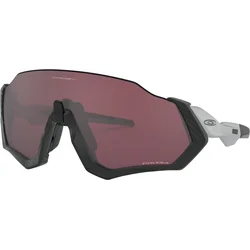 OAKLEY Flight Jacket Black-Silver Matt - PRIZM Road Black
