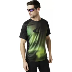 OAKLEY MTB SS TECH TEE AURORA BOREALIS, vel.XL - MTB dres
