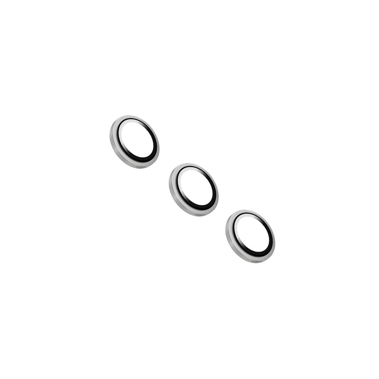Ochranná skla čoček FIXED Camera Glass pro Samsung Galaxy A16 4G/5G, stříbr