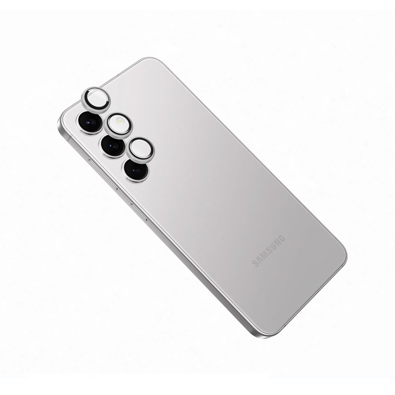 Ochranná skla čoček FIXED Camera Glass pro Samsung Galaxy A16 4G/5G, stříbr