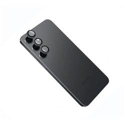 Ochranná skla čoček fotoaparátů FIXED Camera Glass pro Samsung Galaxy S25+, černá