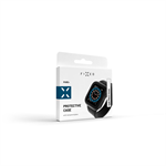 Ochranné pouzdro FIXED Pure+ s temperovaným sklem pro Apple Watch 44mm, černé