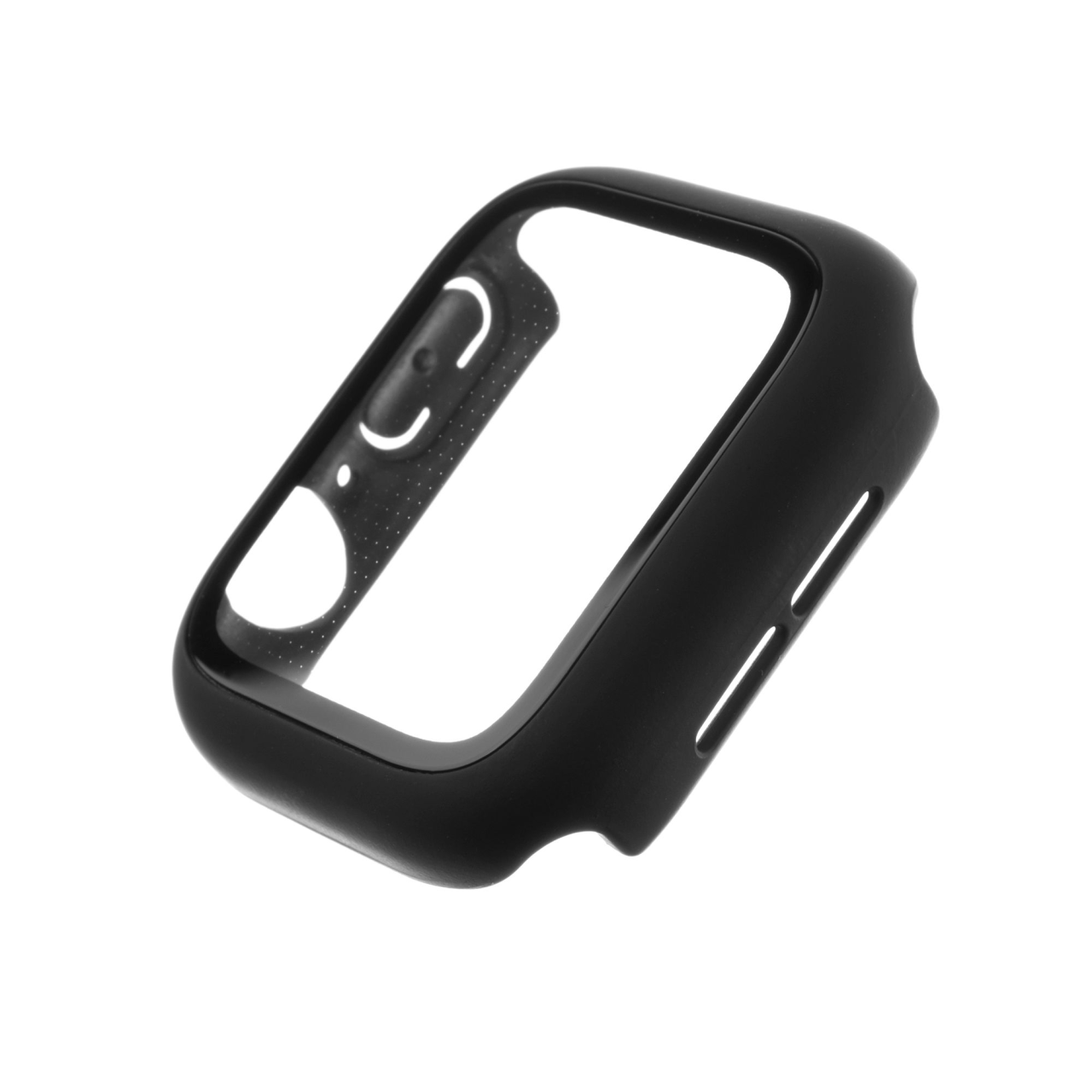 Ochranné pouzdro FIXED Pure+ s temperovaným sklem pro Apple Watch Series 7 45mm, černé
