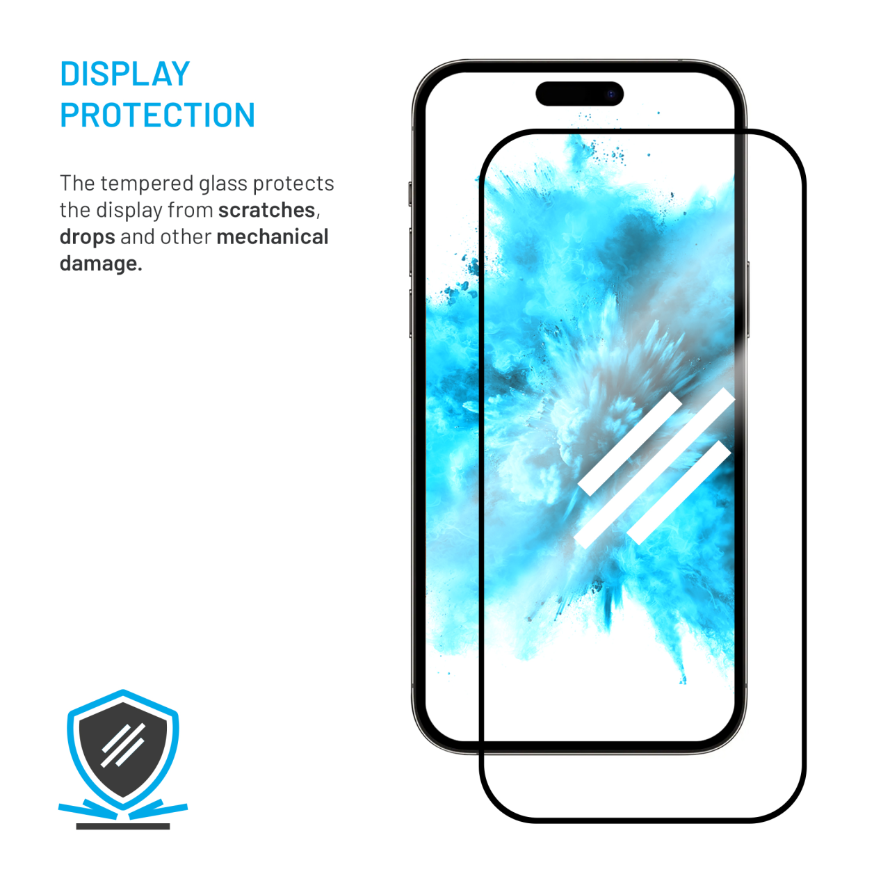 Ochranné sklo FIXED Full-Cover pre Samsung Galaxy Xcover 7 Pro, čierne