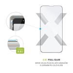 Ochranné tvrdené sklo FIXED Full-Cover pre Apple iPhone 13 Mini, lepenie cez celý displej, čierne FIXGFA-724-BK
