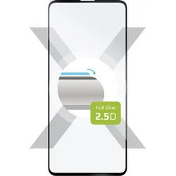 Ochranné tvrdené sklo FIXED Full-Cover pre Realme 7 Pro/8/8 Pro, lepidlo na celý displej, čierne