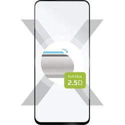 Ochranné tvrdené sklo FIXED Full-Cover pre Samsung Galaxy A71, priľnavé na celý displej, čierne