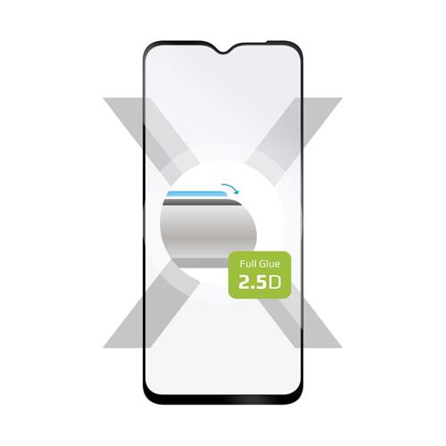 Ochranné tvrdené sklo FIXED Full-Cover pre Samsung Galaxy M14 5G, priľnavé na celý displej, čierne