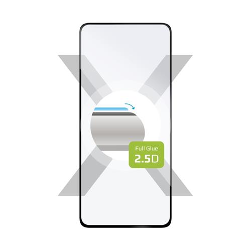 Ochranné tvrdené sklo FIXED Full-Cover pre Xiaomi POCO F4, priľnavé na celý displej, čierne