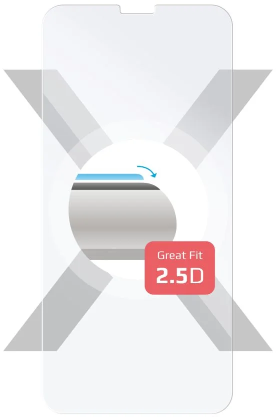 Ochranné tvrdené sklo FIXED pre Apple iPhone 15 Pro, číre