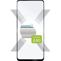 Ochranné tvrzené sklo FIXED Full-Cover pro Infinix Hot 11s, lepení přes celý displej, černé