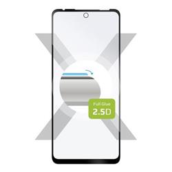 Ochranné tvrzené sklo FIXED Full-Cover pro Motorola Moto G60, lepení přes celý displej, černé FIXGFA-738-BK