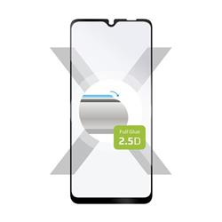 Ochranné tvrzené sklo FIXED Full-Cover pro Samsung Galaxy M02, lepení přes celý displej, černé