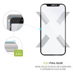 Ochranné tvrzené sklo FIXED Full-Cover pro Xiaomi Redmi Note 9 4G/ 9 Power, lepení přes celý displej, černé