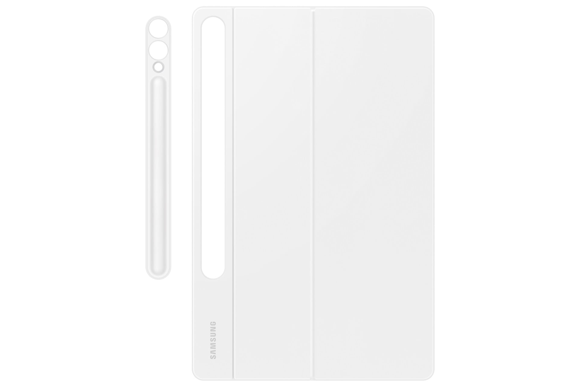Ochranný kryt Samsung s klávesnicou a touchpadom pre Tab S10+/S9+/S9 FE+ biely