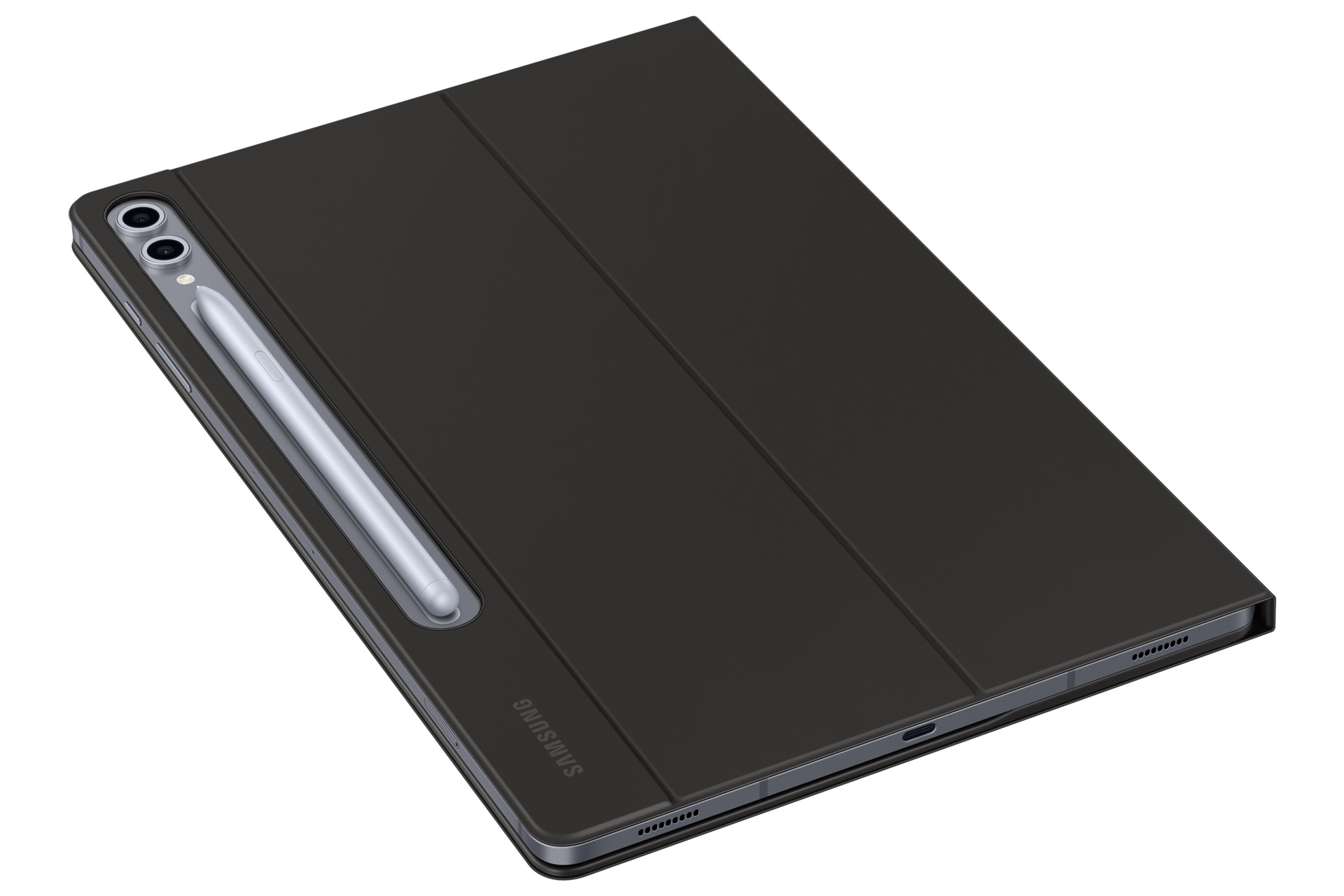 Ochranný kryt Samsung s klávesnicou pre Tab S10+/S9+ čierny