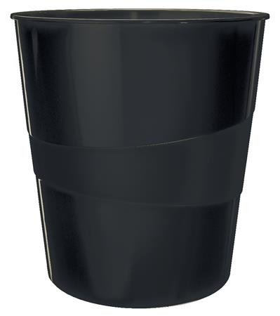 Odpadkový kôš Leitz WOW, čierny