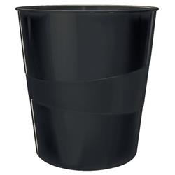 Odpadkový kôš Leitz WOW, čierny