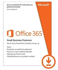 Office 365 Small Business Premium 1 rok elektronická licence AAA-04580