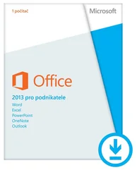 Office Home and Business 2013 32-bit/x64 CZ elektronická licence