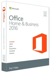 Office Mac Home Business 2016 Eng W6F-00550