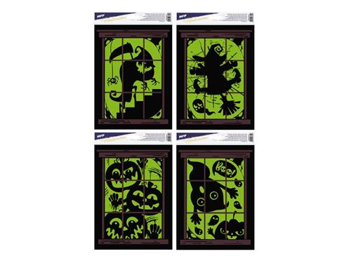 Okenná fólia Halloween HA007 30x20cm