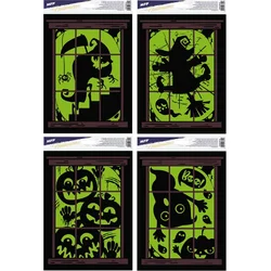 Okenní fólie halloween svítící HA007 30x20cm