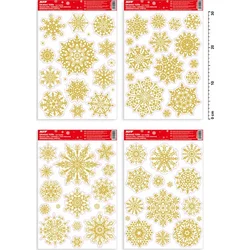 Okenní fólie vánoce glitr VA010 20x30cm