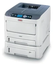 Oki C610dtn, A4 barevná, 36/34 ppm ProQ2400 dpi, PCL, USB, LAN, Duplex, Zásobník