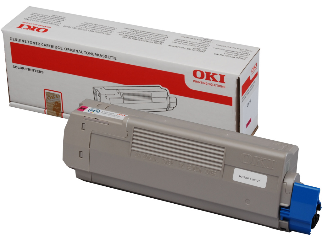 Oki Toner Magenta C610 (6k) - originálne 44315306