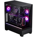 Okná z tvrdeného skla Phanteks XT View, D-RGB, čierne
