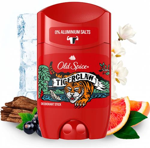 Old Spice Tigerclaw Deostick, 50 ml (8006540424575) | TSBOHEMIA.CZ