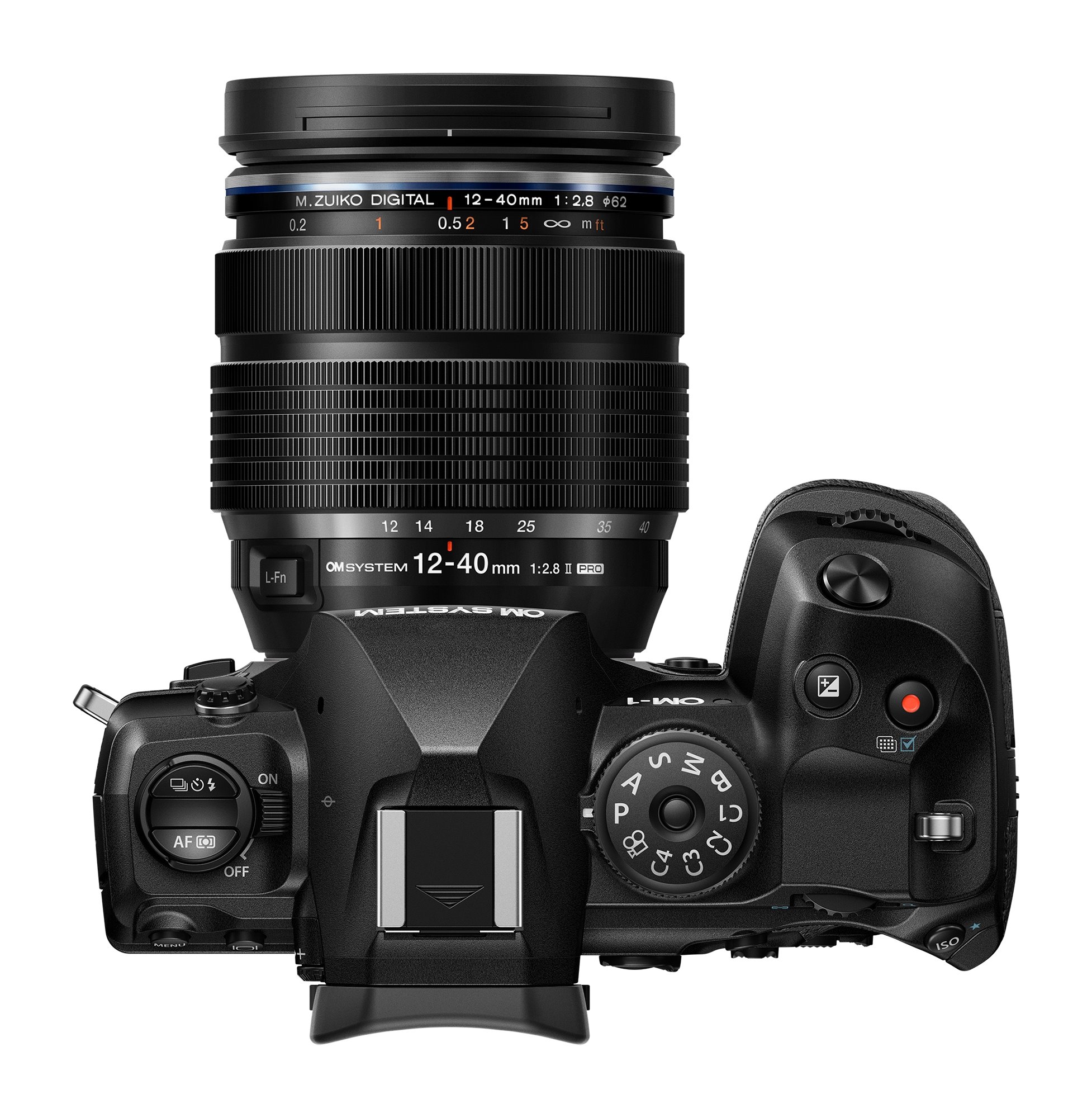 OM System mirrorless OM-1 II černý + objektiv M.Zuiko ED 12-40mm PRO