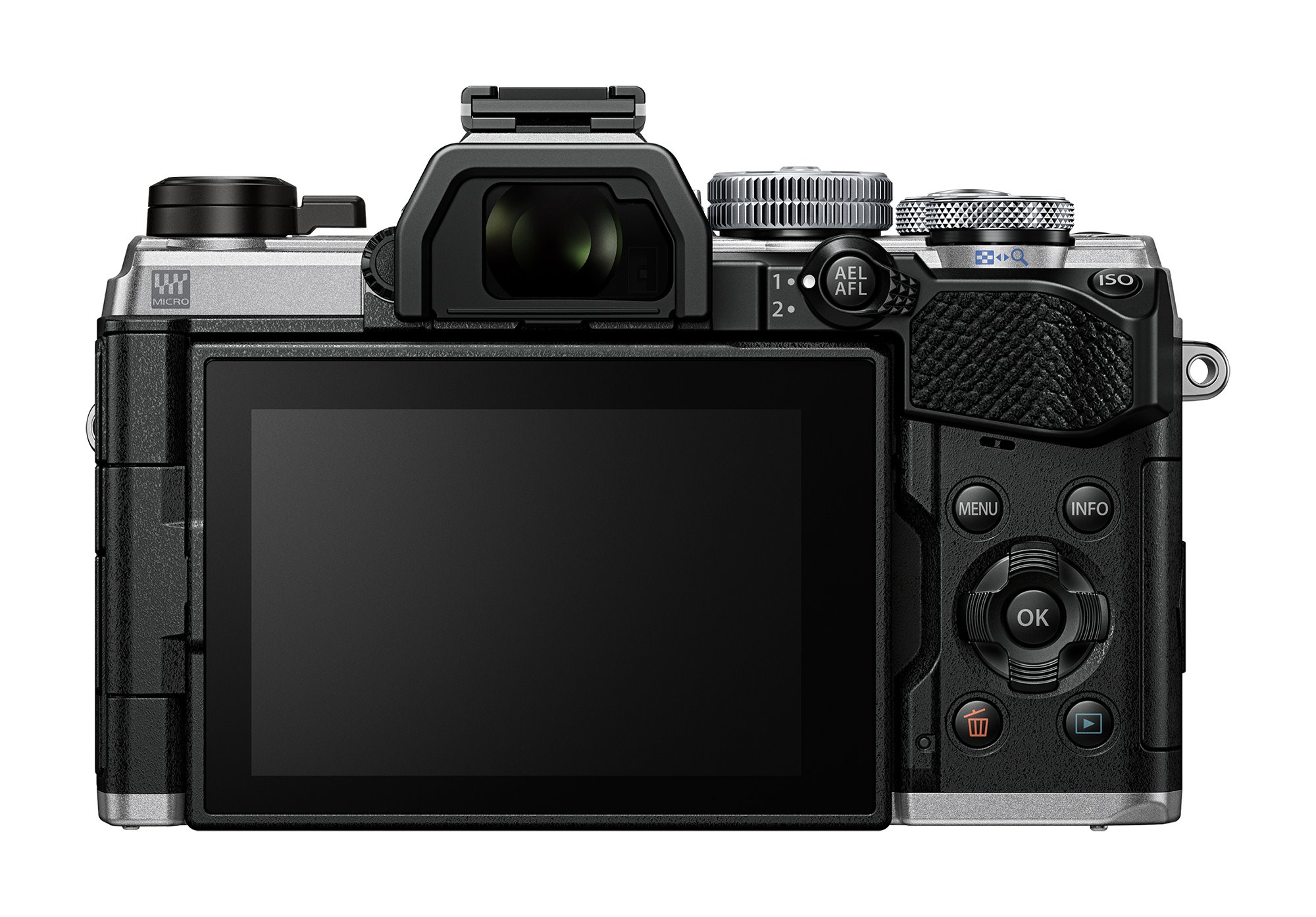 OM System mirrorless OM-5 stříbrný + objektiv M.Zuiko Digital 14-150mm F4.0-5.6 II