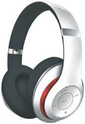 Omega FREESTYLE FH0916W bluetooth sluchátka s microSD, bílá 5907595436854 - Sluchátka