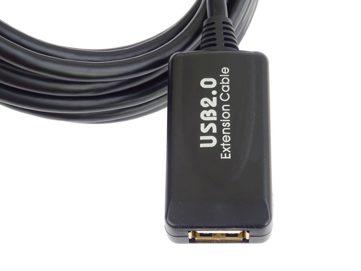Opakovač a predlžovací kábel PremiumCord USB 2.0 A/M-A/F 15 m