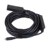 Opakovač a predlžovací kábel PremiumCord USB-C samec - samica, 5 Gb/s 10 m