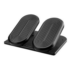 Opierka na nohy, FOOTPODIUM čierna, plast, ULTRADESK