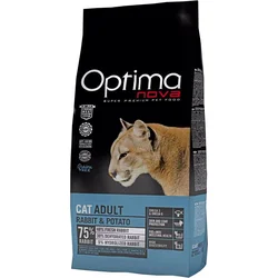 OPTIMAnova Cat Rabbit & Potato GF 2 kg granule pro kočky