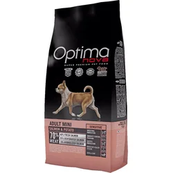 OPTIMAnova Dog Adult Mini Sensitive Salmon & Potato GF 8kg granule pro psy